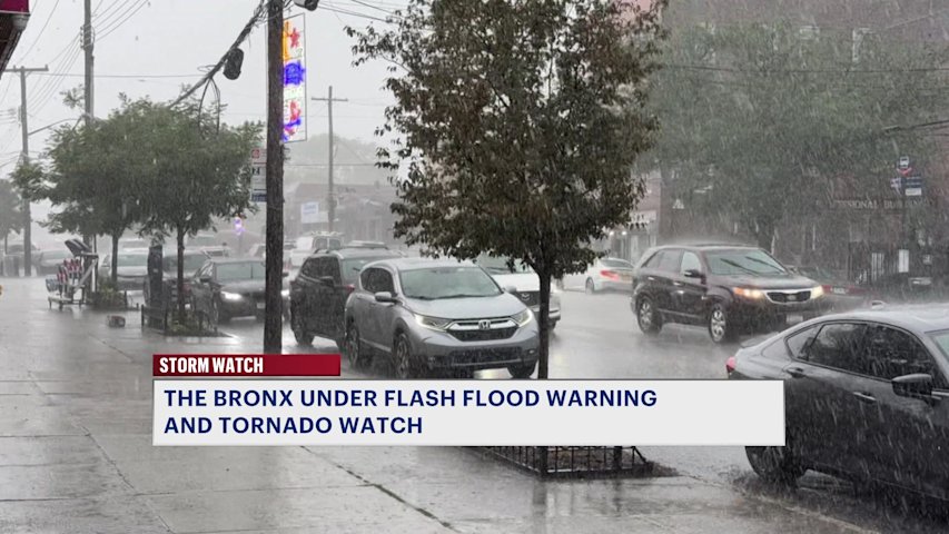 Video thumbnail for STORM WATCH: Tracking weather conditions in Throgs Neck