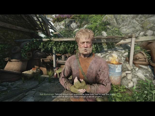 Video thumbnail for Atomfall - Slatten Dale: Meet Nat Buckshaw (Honest, Desperate, Unsure) Trader Camp & Village Added