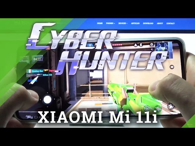 Video thumbnail for Xiaomi Mi 11i - How Cyber Hunter works?