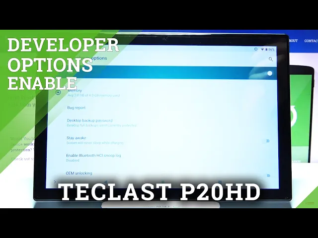 Video thumbnail for How to Enter Developer Mode on TECLAST P20HD – Find Developer Options