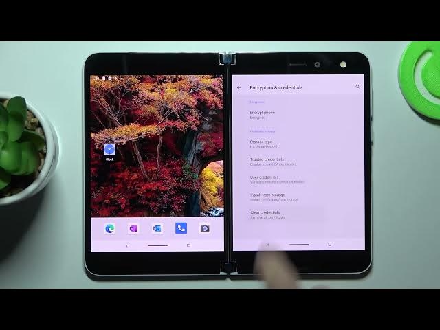 Video thumbnail for How to Clear Credentials on Microsoft Surface Duo – Delete Certificates
