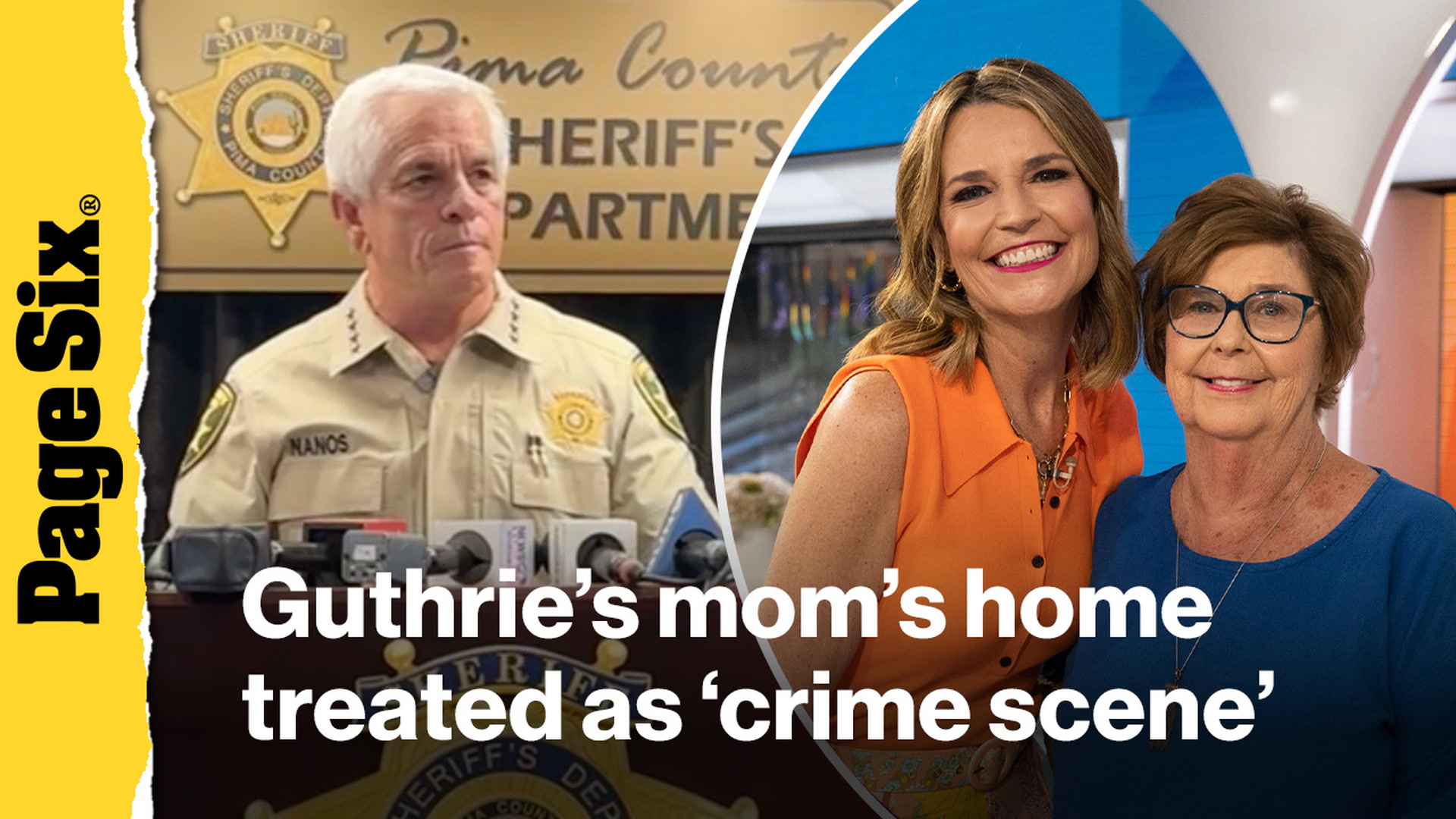 Video thumbnail for Police say Savannah Guthrie's mom's Arizona home treated as 'crime scene' following disappearance