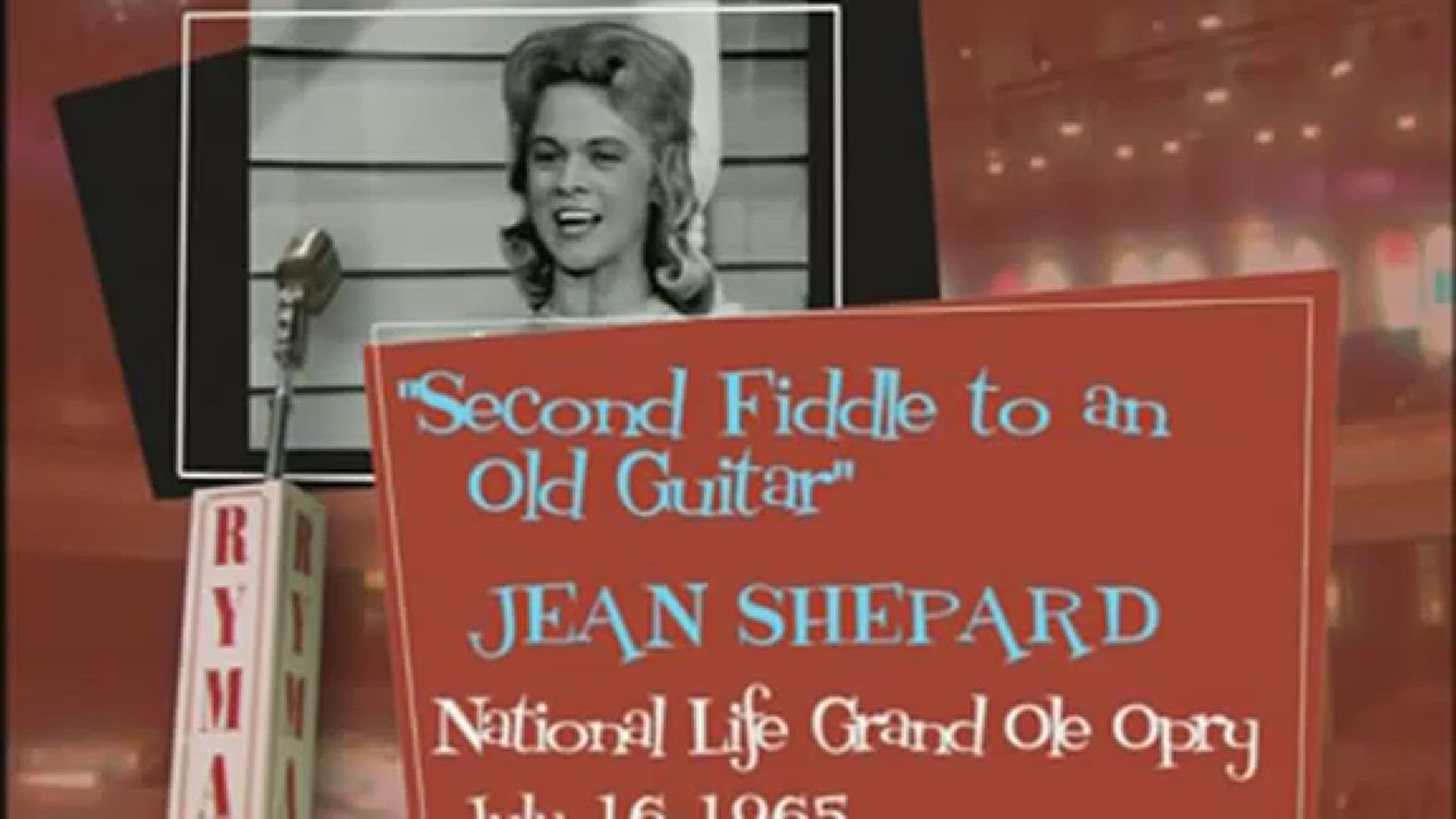 'Video thumbnail for Jean Shepard - Second Fiddle To An Old Guitar'