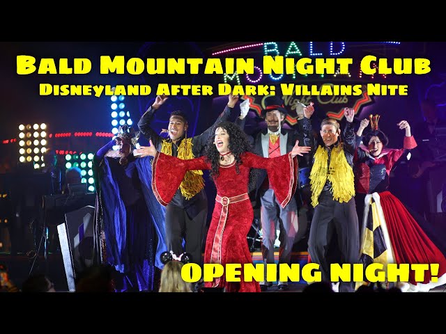 Video thumbnail for Opening Night: Bald Mountain Night Club - Disneyland After Dark: Villains Nite - 11:30 PM Show