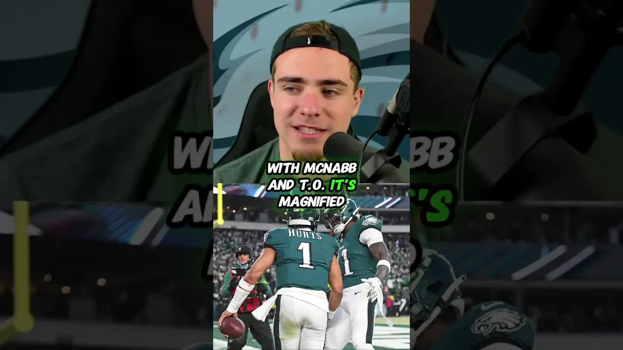 Video thumbnail for (187) eagles: aj brown opens up about jalen hurts friendship