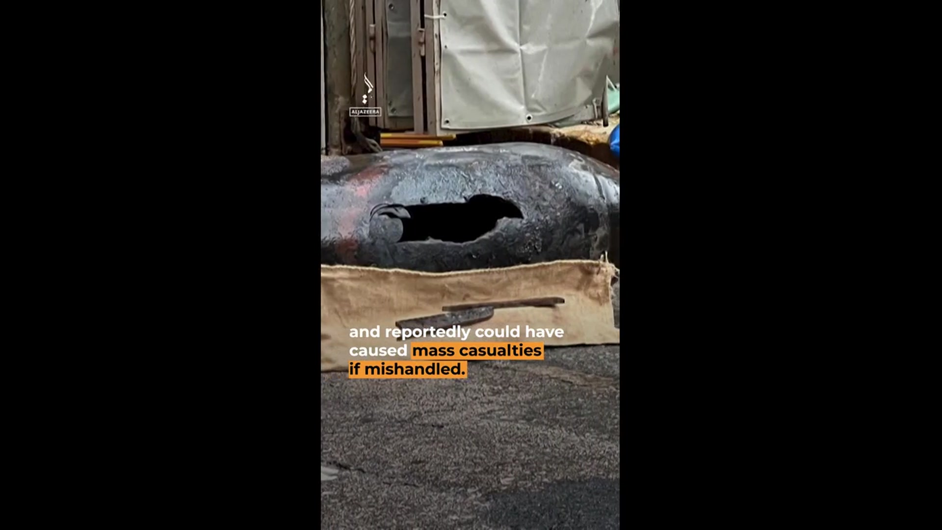 'Video thumbnail for Hong Kong police defuse World War II bomb found at construction site'