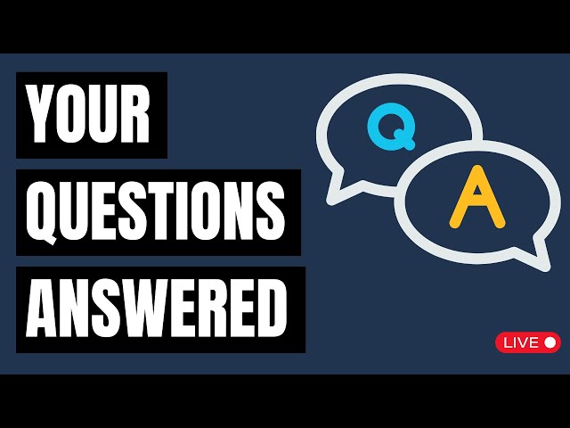 Video thumbnail for Tech Talk Thursday - Live Q&A: Your Questions Answered