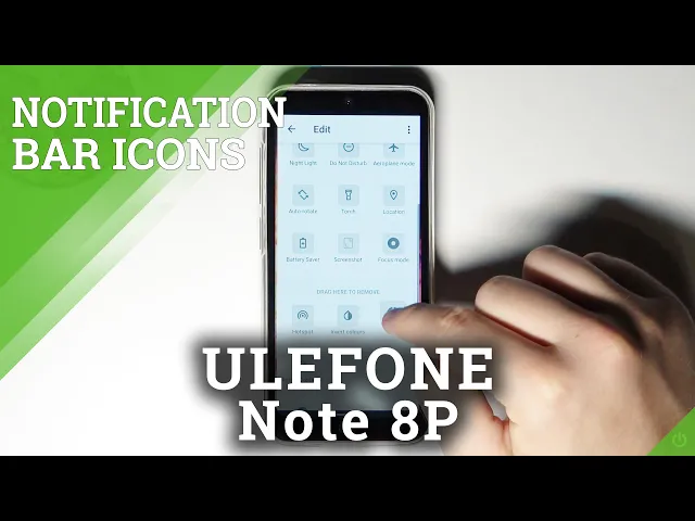 Video thumbnail for ULEFONE Note 8P and Quick Settings Menu - Customize Notification Bar