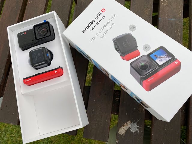 Video thumbnail for Live: Insta 360 One R unboxing