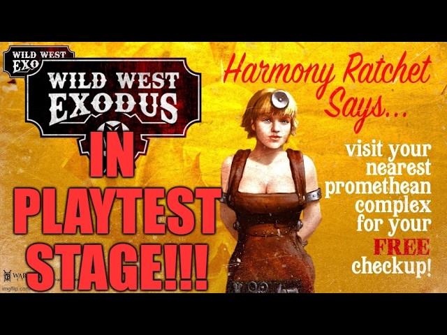 Video thumbnail for WILD WEST EXODUS IS BEING PLAYTESTED