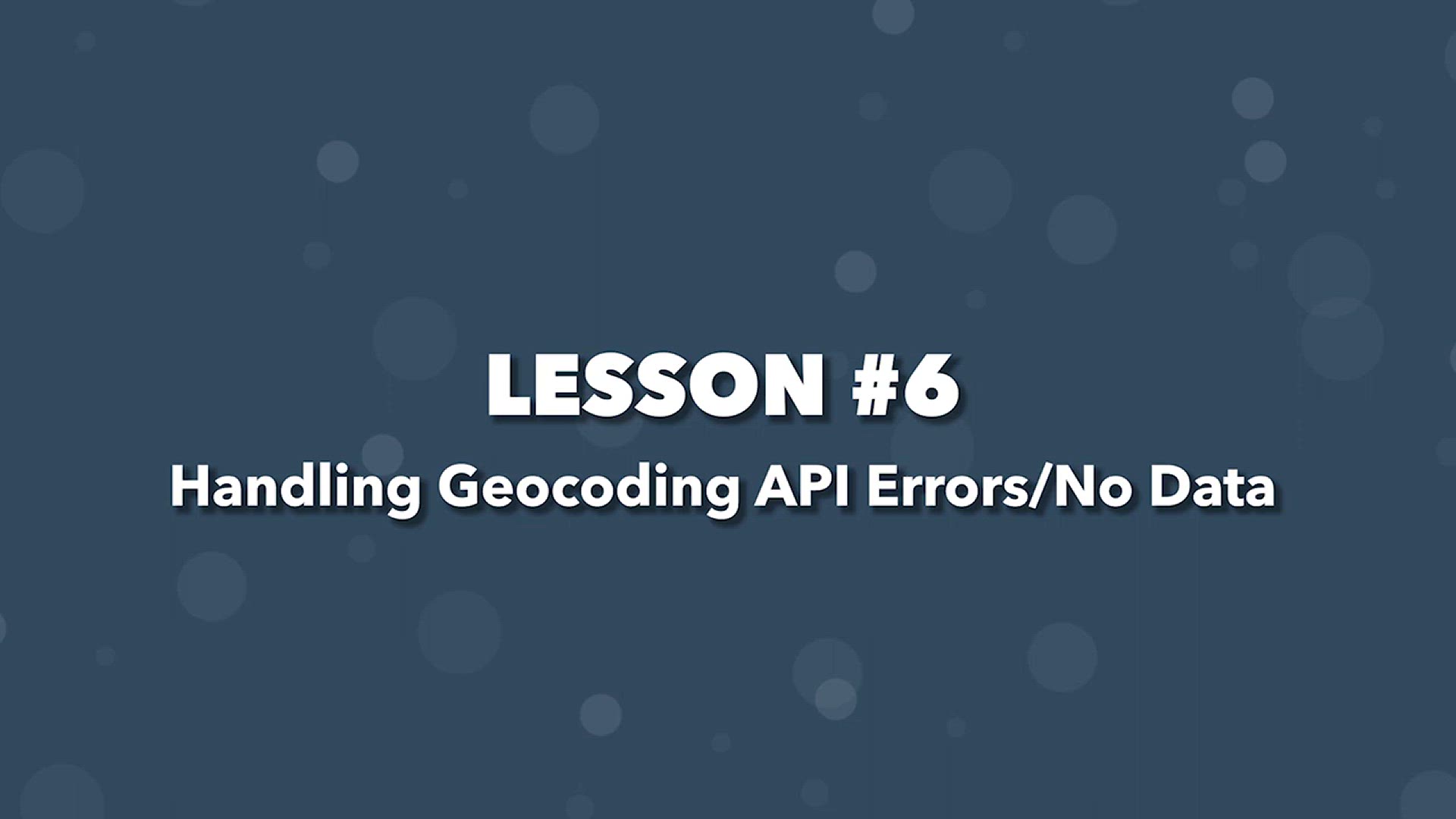 'Video thumbnail for Weather App Build (Vue 3 & Tailwind) #6 - Handling API Errors'