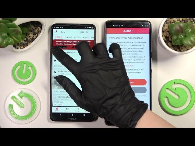 Video thumbnail for How to Transfer Files from a NOKIA Device to the CUBOT Max 3 - Send Anywhere App
