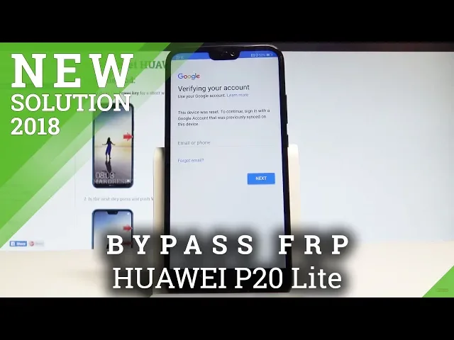 Video thumbnail for How to Bypass Google Verification in HUAWEI P20 Lite - Unlock FRP |HardReset.Info