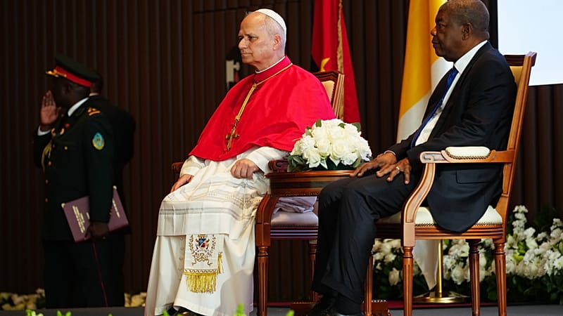 Video thumbnail for Angolan opposition leader praises Pope Leo's 'powerful message'