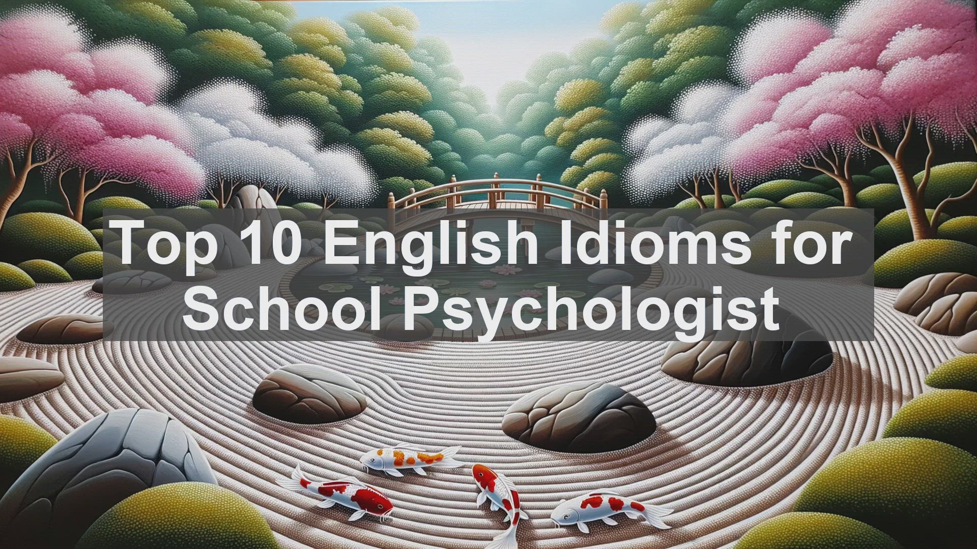 'Video thumbnail for Top 10 English Idioms for School Psychologist'