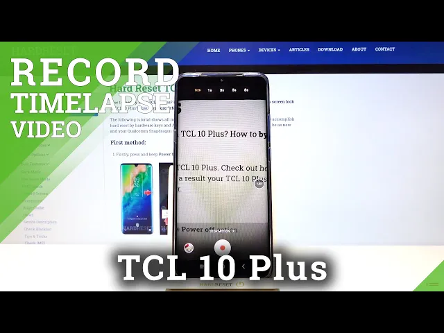 Video thumbnail for How to Enable Timelapse Recording in TCL 10 Plus - Find Timelapse Recording Speed