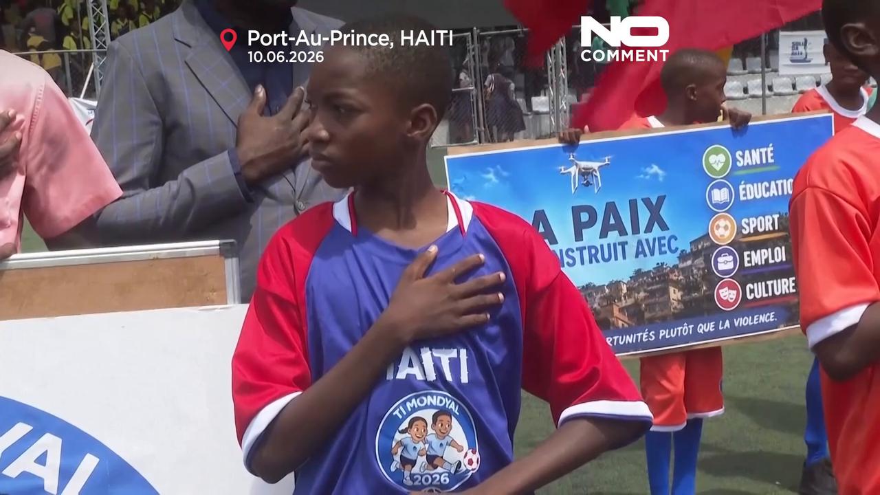 Video thumbnail for Haiti embraces World Cup dream after 54-year wait