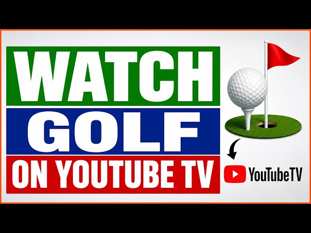 Video thumbnail for How To Watch Golf On YouTube TV? [in 2026]