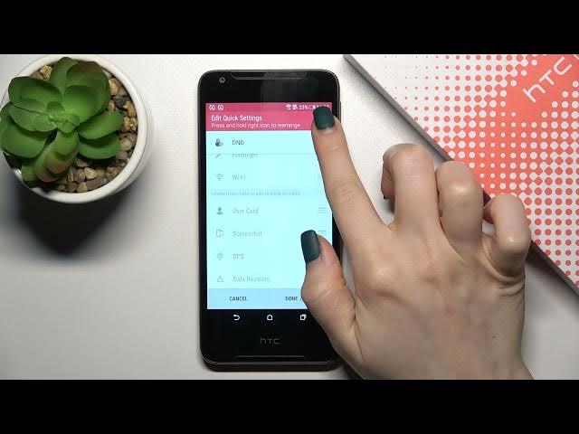 Video thumbnail for How to Edit Notification Panel Shortcuts on HTC Desire 628 Dual Sim