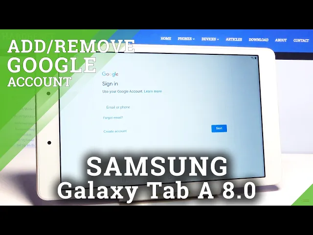 Video thumbnail for How to Add & Remove Google Account in SAMSUNG Galaxy Tab A 8.0’’ – Multiple Google Users
