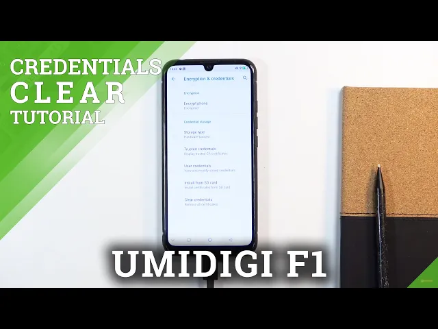 Video thumbnail for How to Clear Credentials on UMIDIGI F1 – Remove Certificates