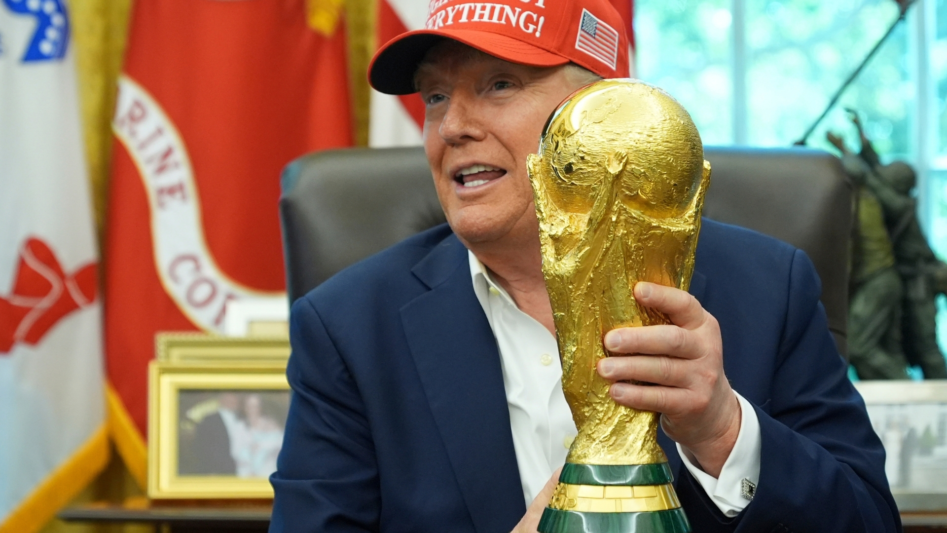 Video thumbnail for FIFA World Cup kicks off in under a week as war on Iran may overshadow Trump’s spectacle