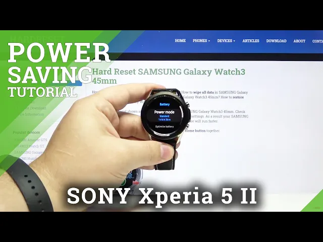 Video thumbnail for How to Activate Power Saving Mode in SAMSUNG Galaxy Watch3 – Extend Battery Life