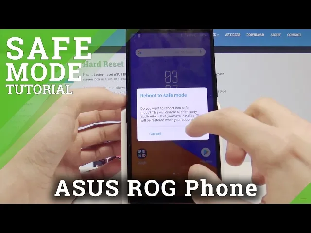 Video thumbnail for How to Enter Safe Mode on ASUS ROG Phone – Enter & Quit Safe Mode