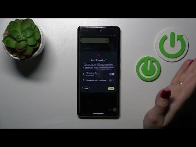 Video thumbnail for How to Change Screen Recorder Sound Settings on GOOGLE Pixel 7 Pro