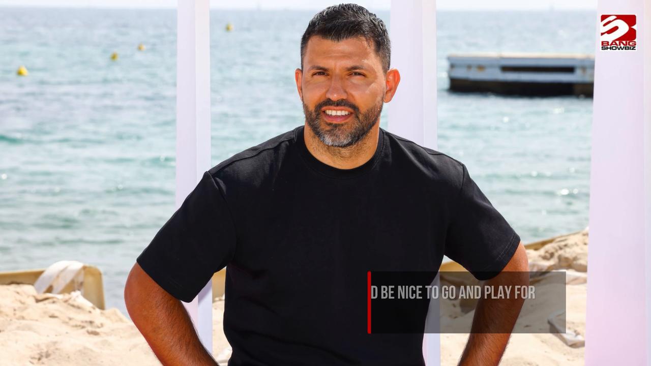 Video thumbnail for Sergio Agüero admits he does not miss playing football