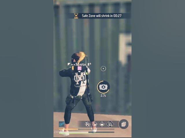 Video thumbnail for short video ff@NADIYAFF #amazing #respect