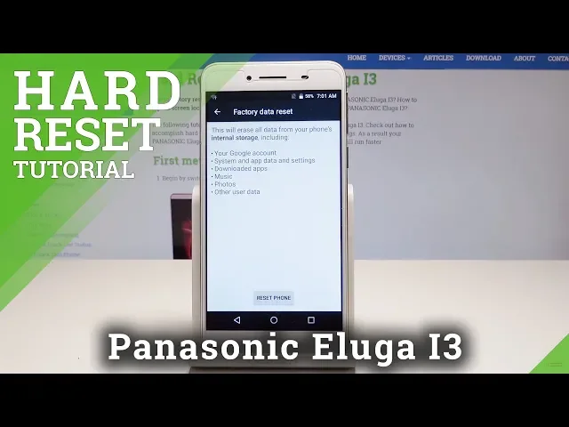 Video thumbnail for Hard Reset Panasonic Eluga I3 - How to Wipe All Data in Panasonic