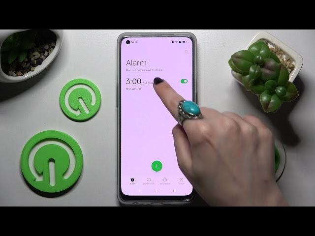 Video thumbnail for OPPO RENO 7 LITE - How To Set Up Alarm Clock