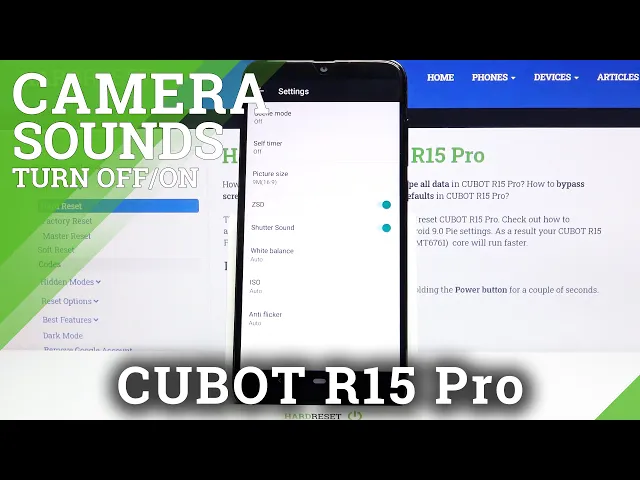 Video thumbnail for How to Disable Camera Shutter Sound on CUBOT R15 Pro – Camera Sounds
