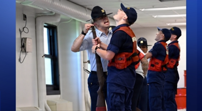 Video thumbnail for Jersey Proud: Behind the gates of the US Coast Guard training Center in Cape May