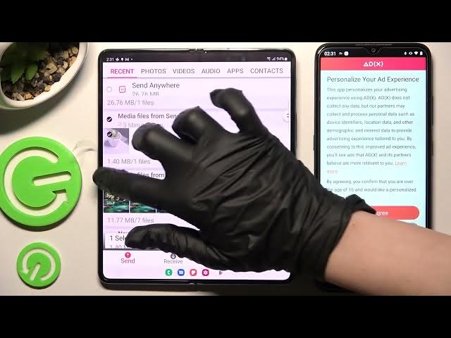 Video thumbnail for How to Transfer Files from SAMSUNG Galaxy Z Flip 4 to Android Device – Send Anywhere App