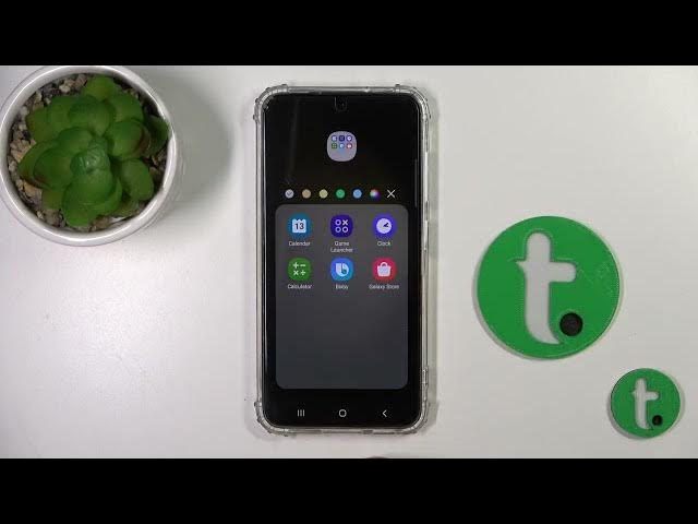 Video thumbnail for How to How to Create Folders on Home Screen on SAMSUNG GALAXY S23 - Group App