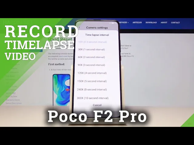 Video thumbnail for How to Change Time Lapse Video Speed in XIAOMI Poco F2 Pro – Customize Time Lapse Feature