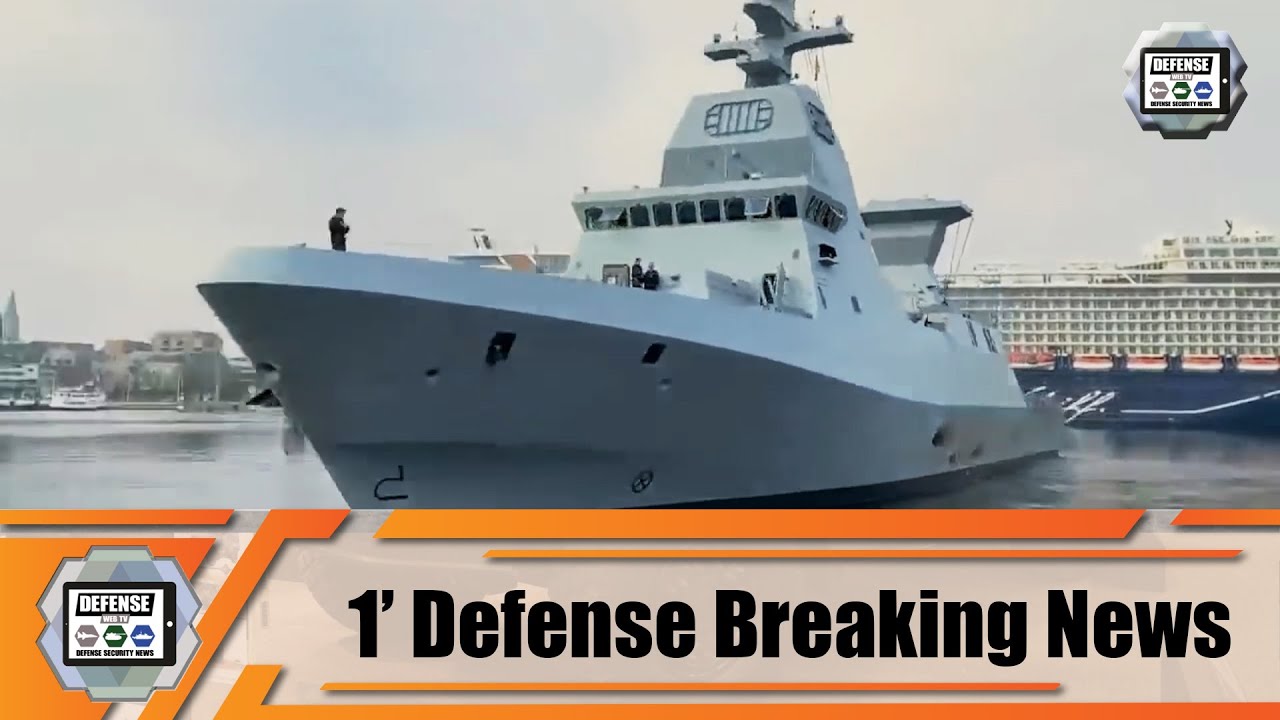 Video thumbnail for New Israeli Navy INS Magen Sa'ar 6 corvette Israel 1' Defense Naval Breaking News