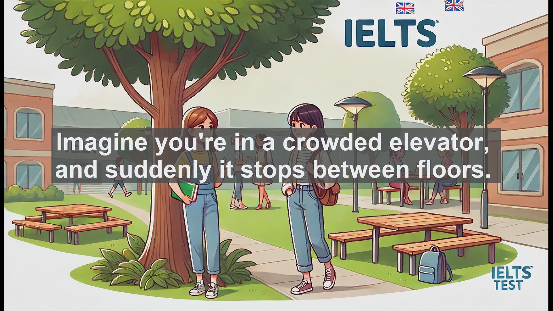 'Video thumbnail for 2500 Must Know IELTS 6.5 Vocabulary - Understanding 'Tension': A Key Word for IELTS Success'
