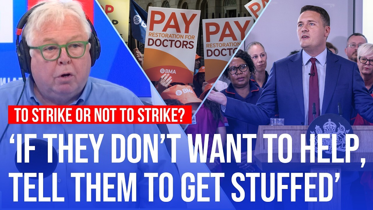 Video thumbnail for 'Totally ungracious': Angry LBC callers react to the doctors' strike | LBC