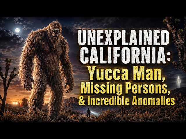 Video thumbnail for UNEXPLAINED CALIFORNIA: Yucca Man, Missing Persons, & Incredible Anomalies
