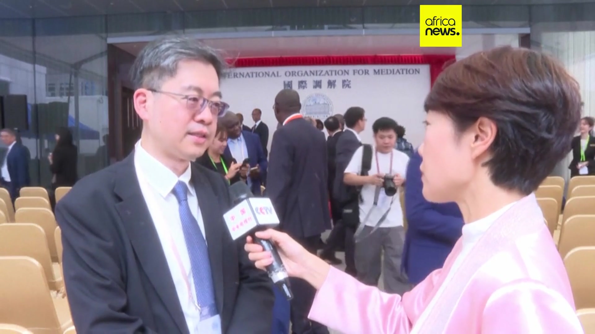 'Video thumbnail for International organization for mediation launches in Hong Kong'