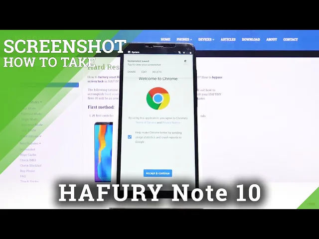 Video thumbnail for How to Take a Screenshot on HAFURY Note 10 – Capture Screen