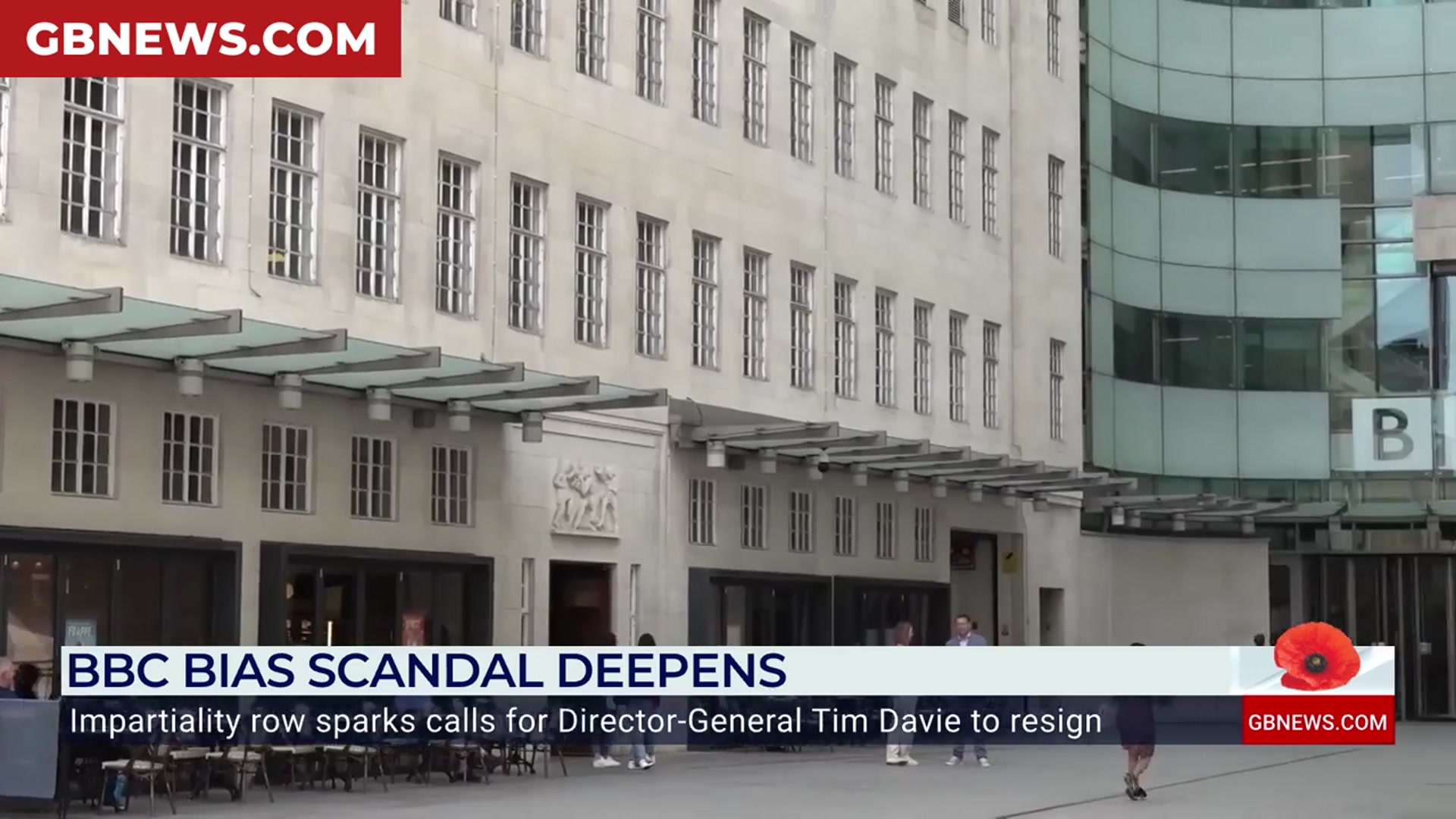 'Video thumbnail for WATCH: BBC scolded for 'foolish' decision to 'ignore' report on doctored Donald Trump footage'