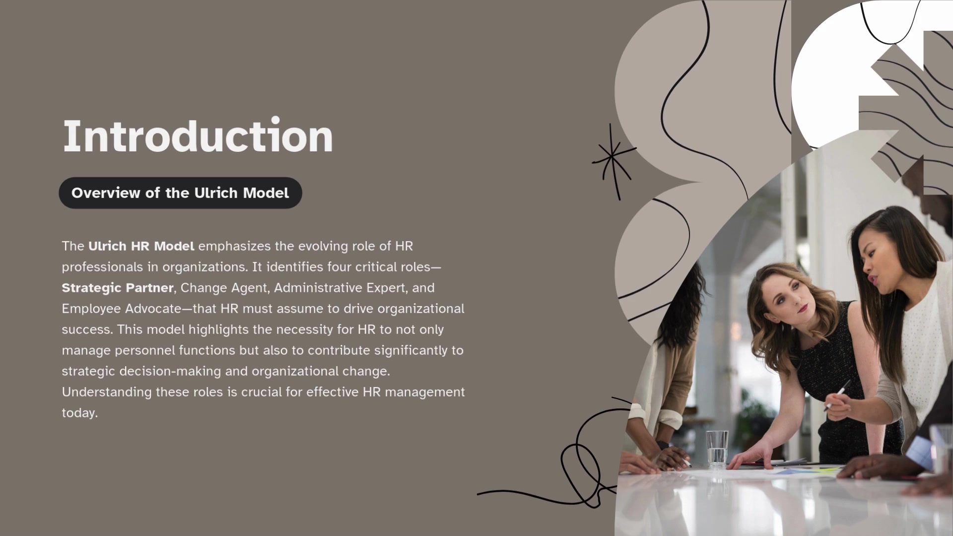 Video thumbnail for The Ulrich HR Model Explained | Strategic HRM Roles & Responsibilities | HR Diploma Module 1