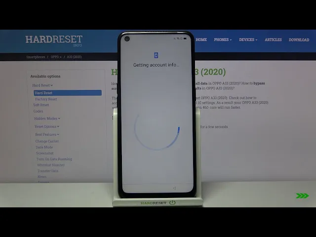 Video thumbnail for How to Set Up OPPO A33 2020 – Initial Configuration