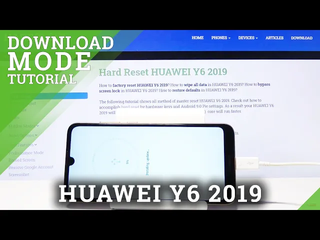 Video thumbnail for How to Enter Download Mode in Huawei Y6 2019 - Boot into Download Panel