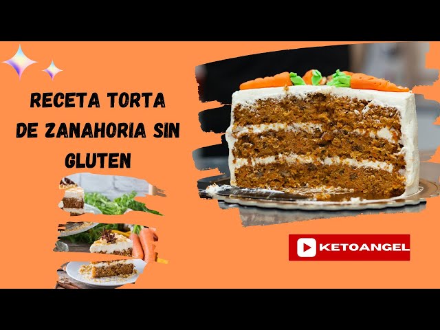 'Video thumbnail for Receta Torta de Zanahoria Sin Gluten: Video'