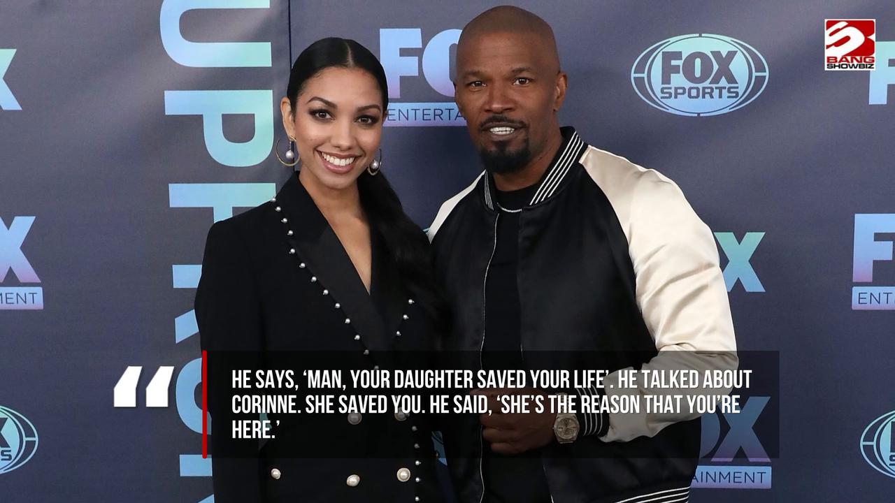 Video thumbnail for Jamie Foxx’s daughter saved his life after stroke